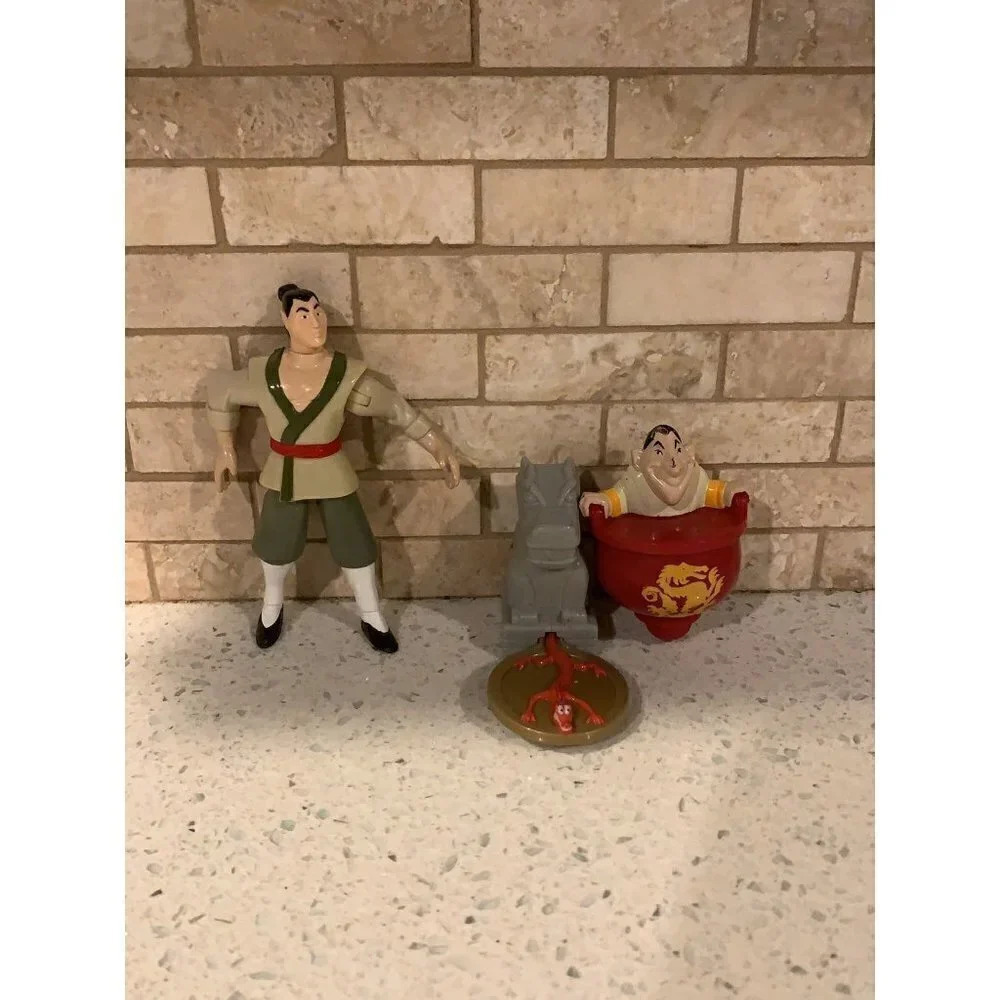 McDonalds Mulan happy meal toys bundle sh‎